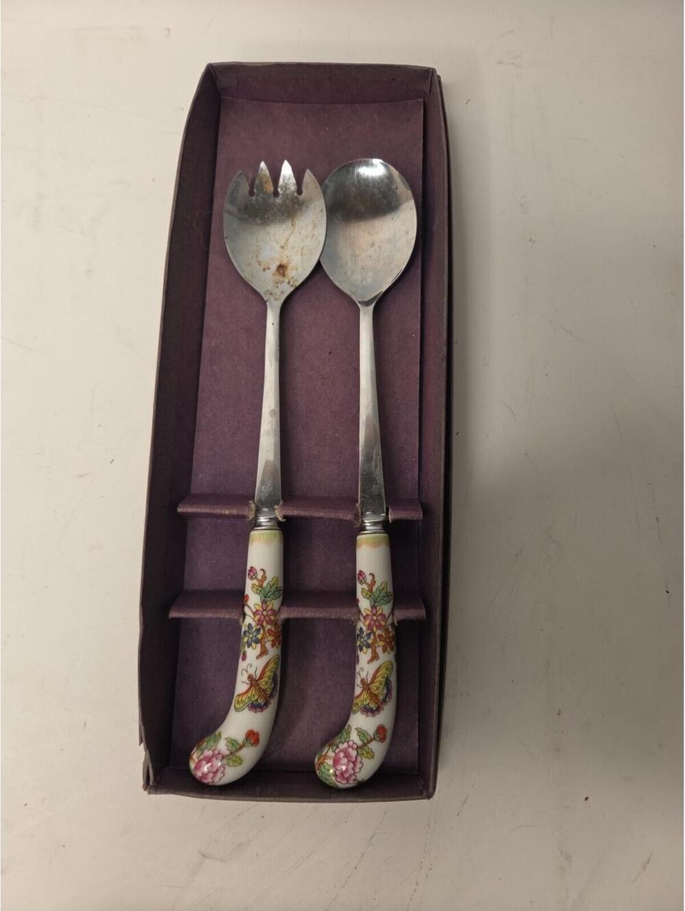 Aynsley Pembroke Salad Spoon Serving Set